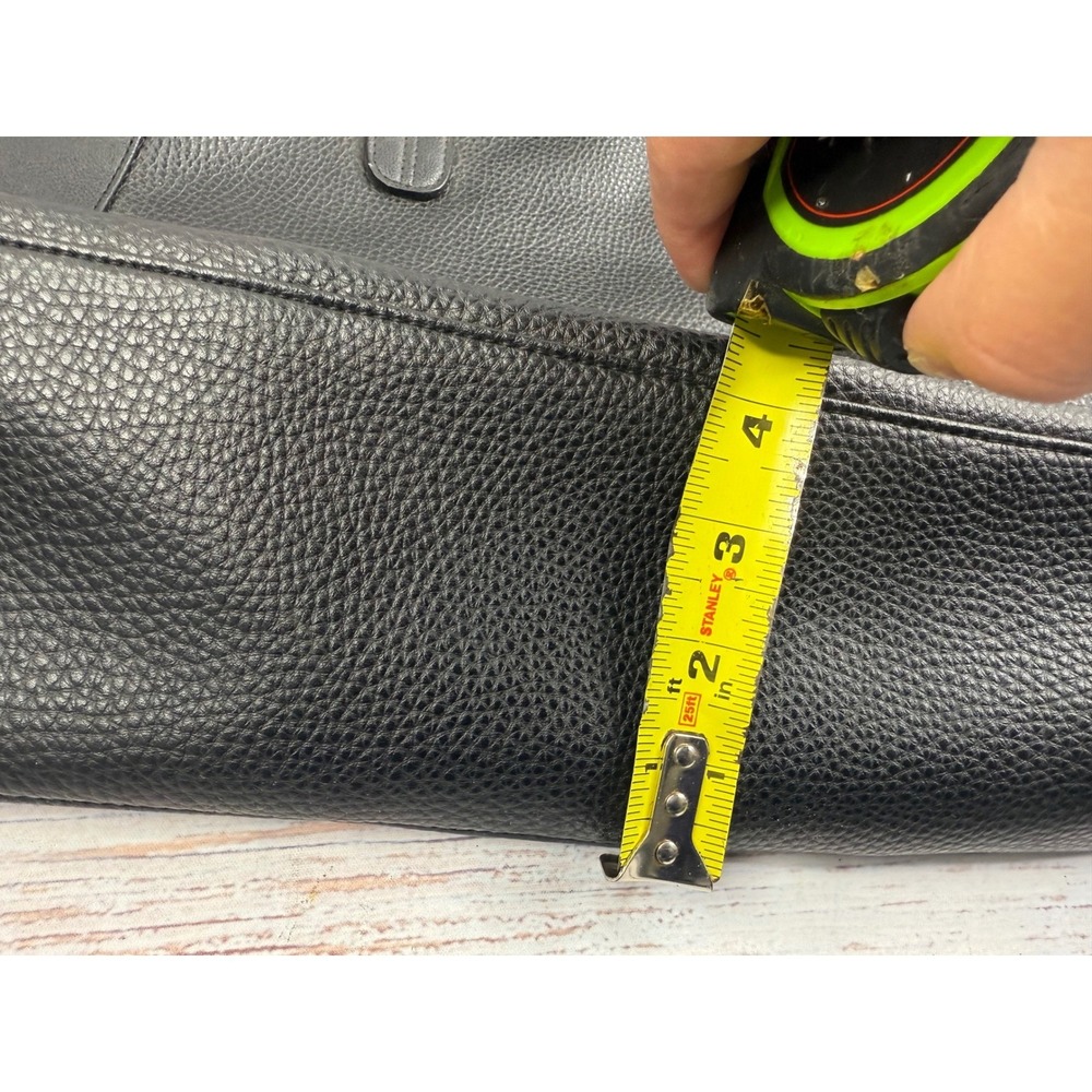 Juicy Couture Black Pebbled Satchel Crossbody Bag Multi Glitter Logo NWT - Picture 8 of 12
